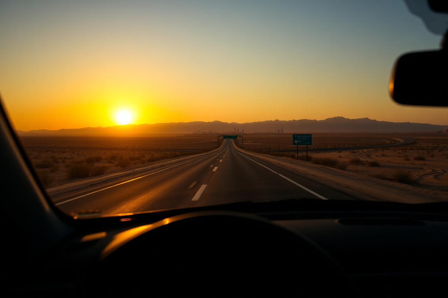 The road became the show